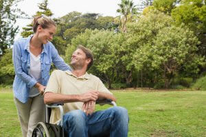 disabled couple